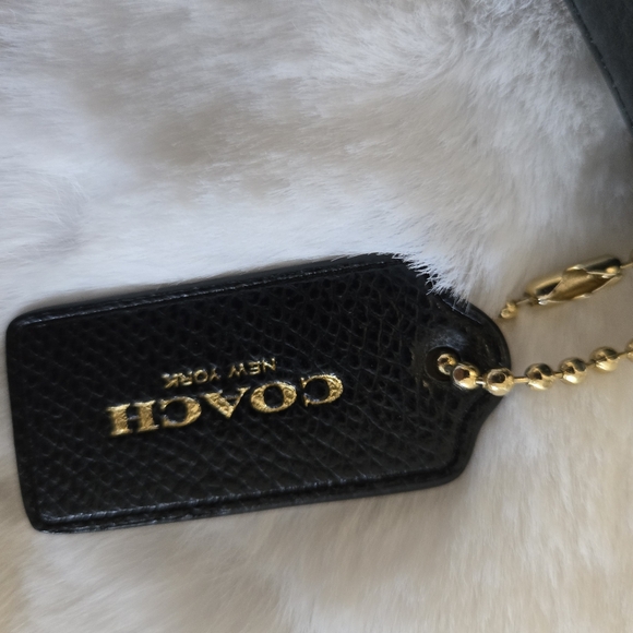 Coach Black/Khaki Ellie Signature Coated Canvas Crossbody with COA & Dustbag - Picture 5 of 16